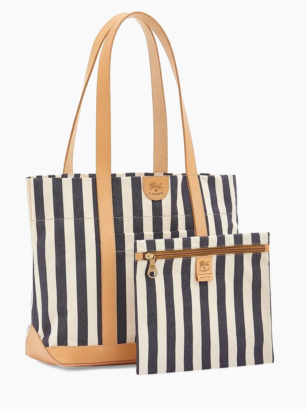 IL Bisonte ~ Caramella Medium Tote ~ NEW